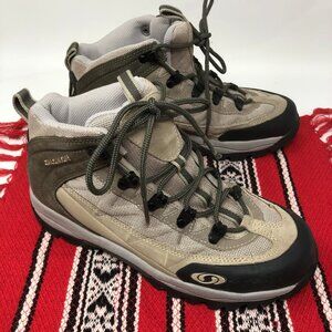 Salomon Contragrip Tan Hiking Boots/Shoes 39.5 7.5